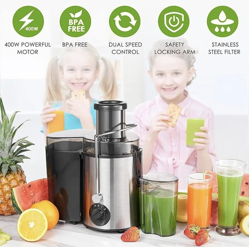 Extractor de jugo, máquinas exprimidoras profesionales, calibre de gran capacidad, separación de escoria, exprimidor eléctrico automático multifunción