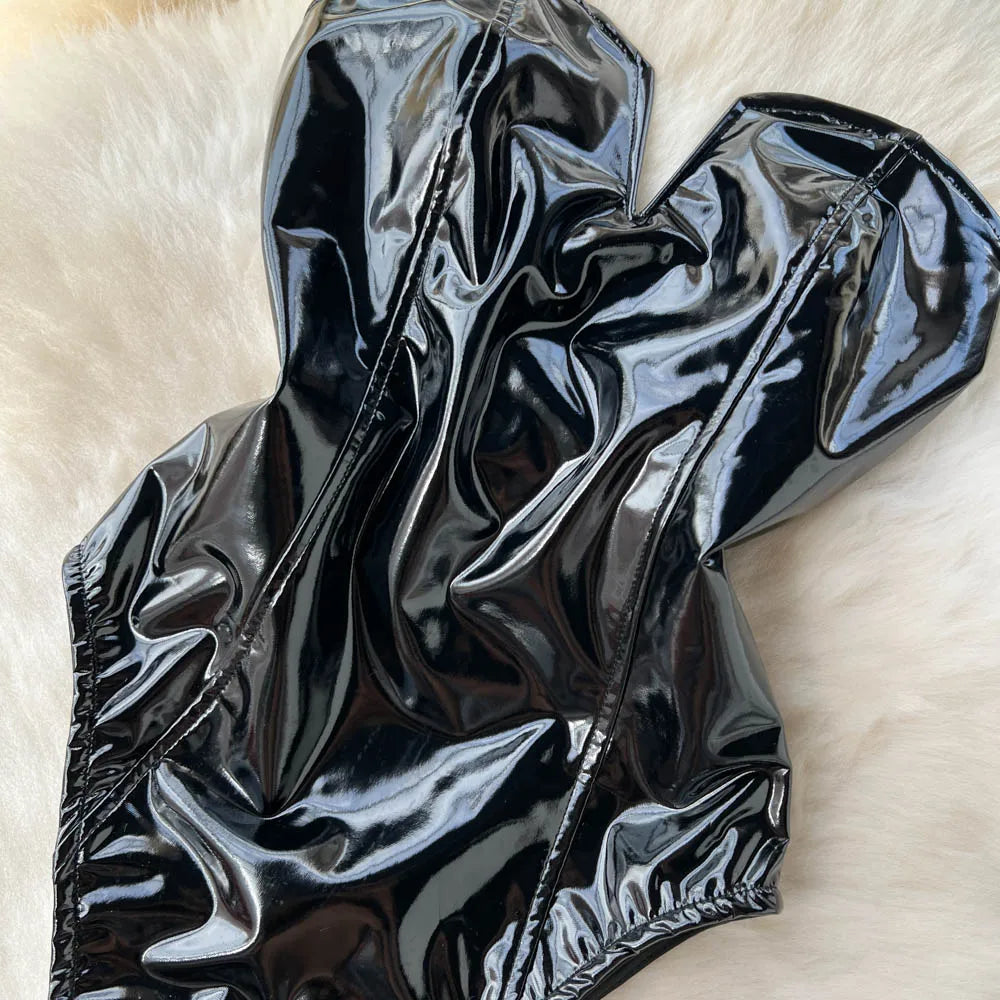 Ropa de dormir para fiesta de San Valentín, Catsuits combinados, peleles de tiras de malla eróticos íntimos ajustados, monos de mujer, lencería, conjuntos sexys