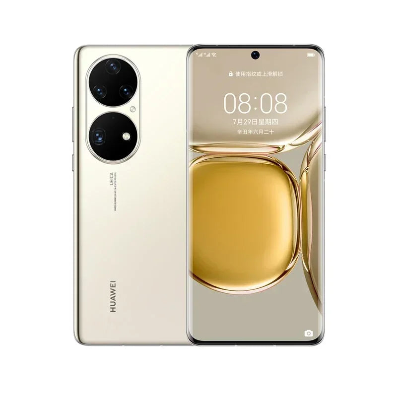 Huawei P50 Pro 4G 128GB 256GB ROM Smartphone 6.6 pulgadas 2700x1228px 4360mAh HarmonyOS Teléfono Usado