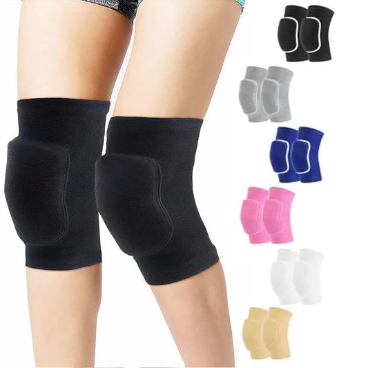 1 par de rodilleras de voleibol para bailarines, rodilleras suaves y transpirables para niñas, mujeres, hombres, jóvenes, niños, rodilleras protectoras, rodillera