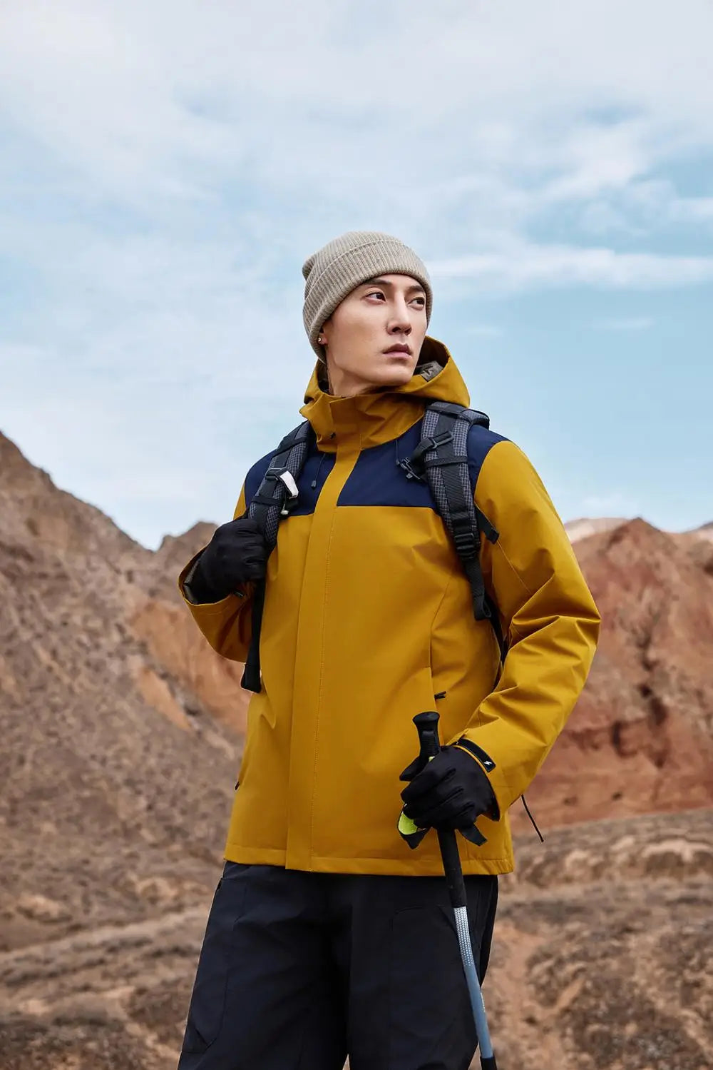 Chaqueta de invierno con calefacción de grafeno, abrigo de esquí impermeable a prueba de viento, Parka de montañismo con aislamiento de algodón, logotipo personalizado gratis