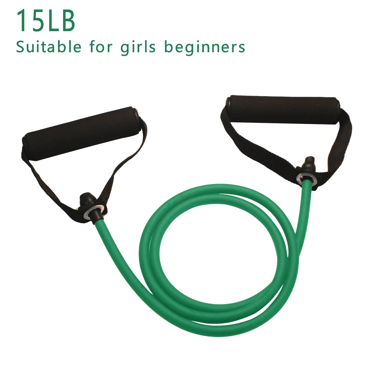 Bandas de Resistencia con Asas – Set de Entrenamiento de Fuerza para Gimnasio en Casa para Hombres y Mujeres
