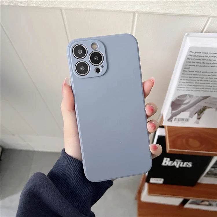 Funda Protectora Personalizada de TPU Suave para iPhone 17, 17Air, 16, 16E, 15, 14, 13, 12, 11Pro Max, Mini, SE 2020, 2022, XS, XR, 7, 8 Plus