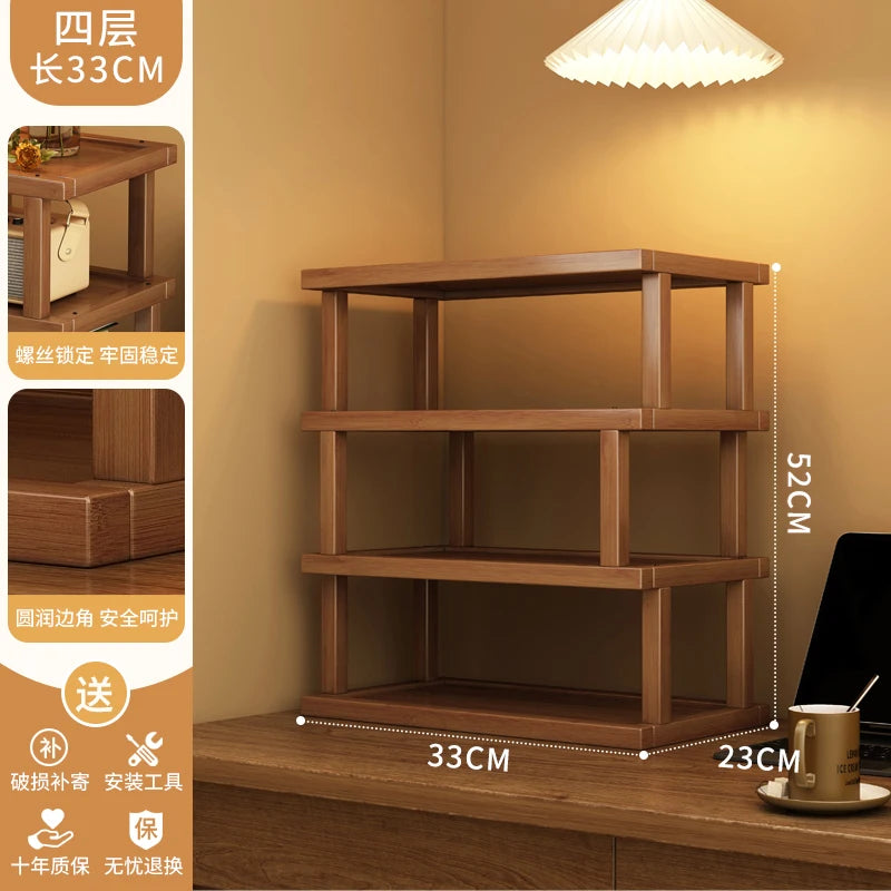 Estante de almacenamiento de escritorio de doble capa, organizador de encimera, portavasos Simple para organización de mesa de comedor y cocina