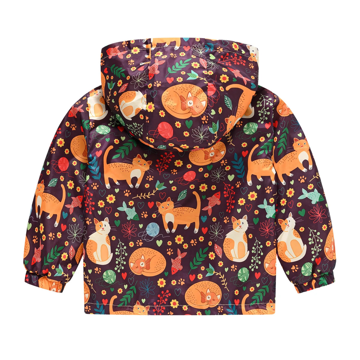 Chaqueta impermeable con capucha para niños y niñas, cortavientos con cremallera y estampado de dinosaurio de dibujos animados, a la moda, novedad