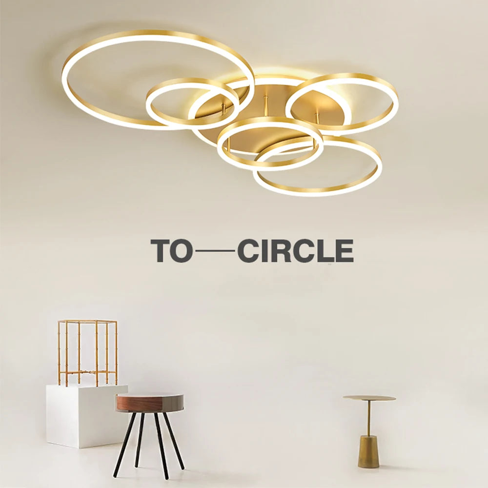Lámpara de techo LED moderna, iluminación para el hogar, sala de estar, estudio, dormitorio, lámpara de techo regulable, iluminación interior, lámparas de decoración