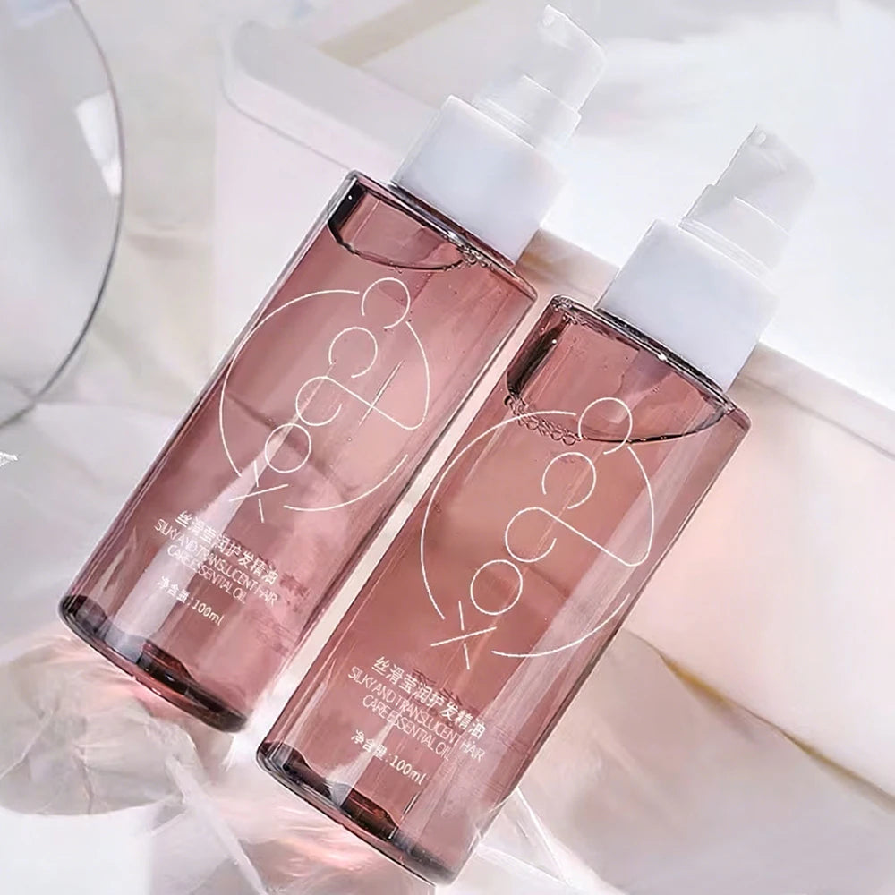 Aceite esencial para el cuidado del cabello, 100ml, reparación nutritiva del cabello seco y encrespado, suero para suavizar el cabello, para todo tipo de cabello, 100ml