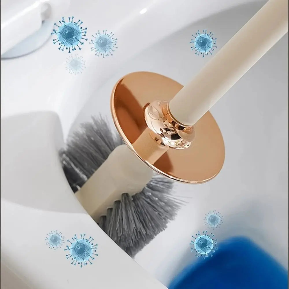 Cepillo de baño creativo con soporte, cepillos suaves para el hogar, accesorios de limpieza, base a prueba de fugas, herramientas de limpieza de secado rápido