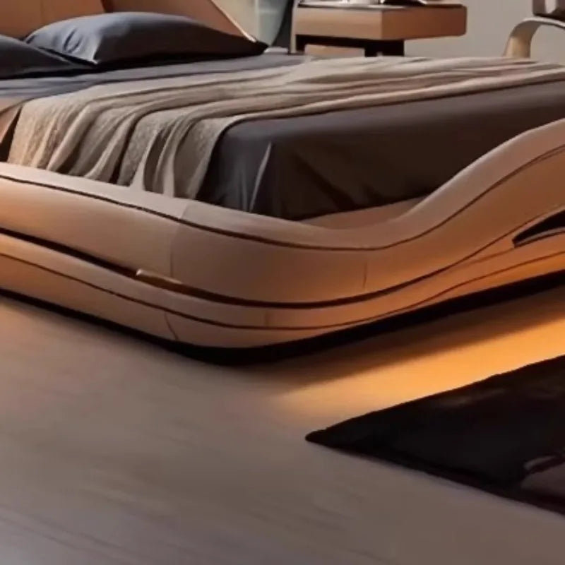 Marco De cama De diseño elegante, comodidad De lujo europea alta, Ideal, elegante, para bodas, Camas De Dormitorio, decoración De Casal