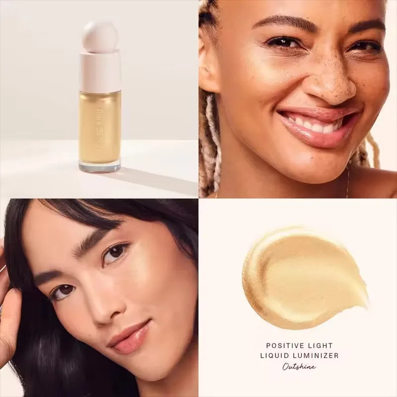 Bronceador Facial Rare Beauty, Contorno Líquido Resistente al Agua, Base de Maquillaje Natural, Corrector en Barra, Cosmético