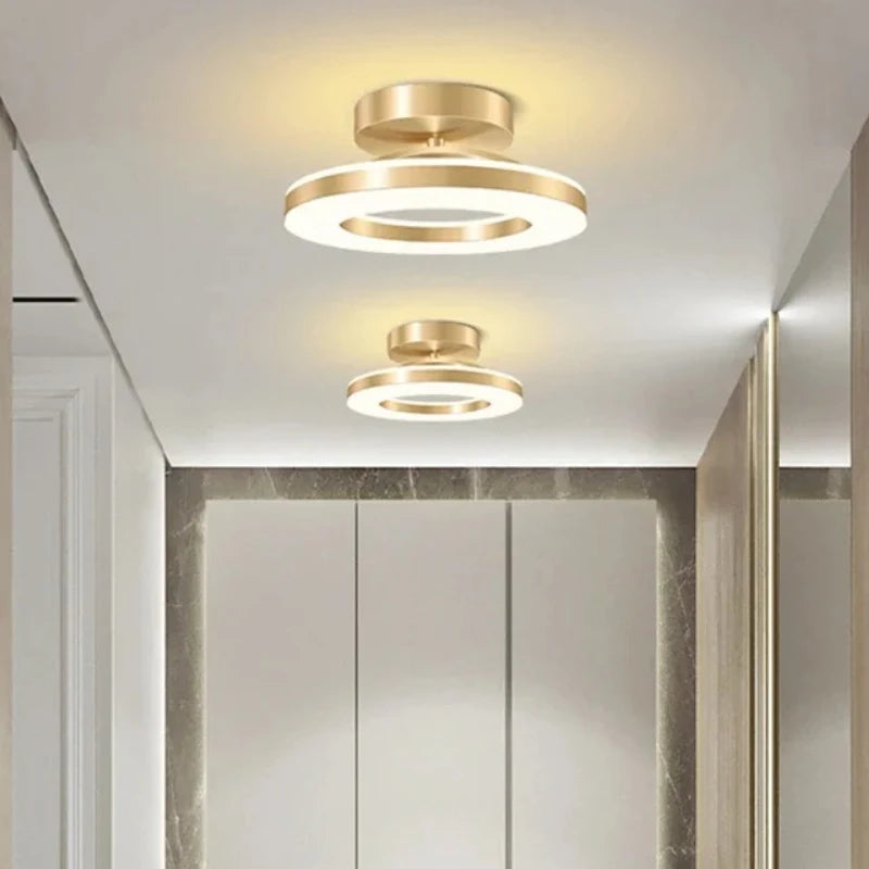 Lámpara de techo LED moderna, iluminación interior, decoración del hogar para dormitorio, mesa de comedor, sala de estar, balcón, pasillo, luz de techo