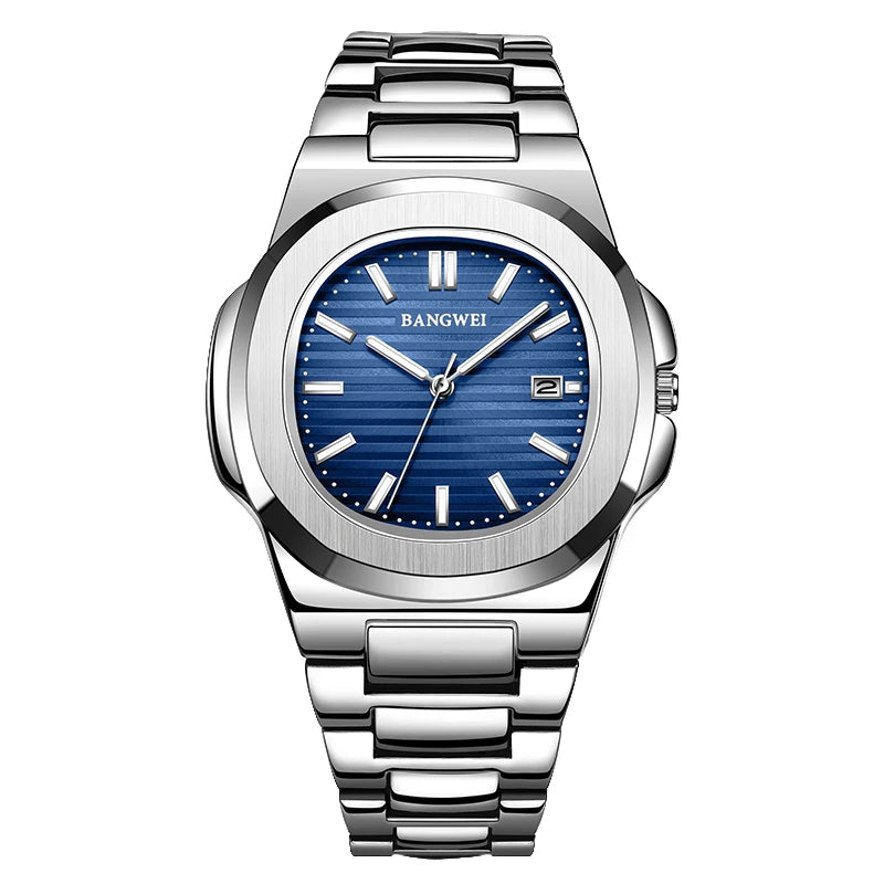 Reloj de buceo LIGE de lujo a la moda para hombre, reloj de fecha resistente al agua 30ATM, relojes deportivos, reloj de pulsera de cuarzo para hombre, reloj Masculino