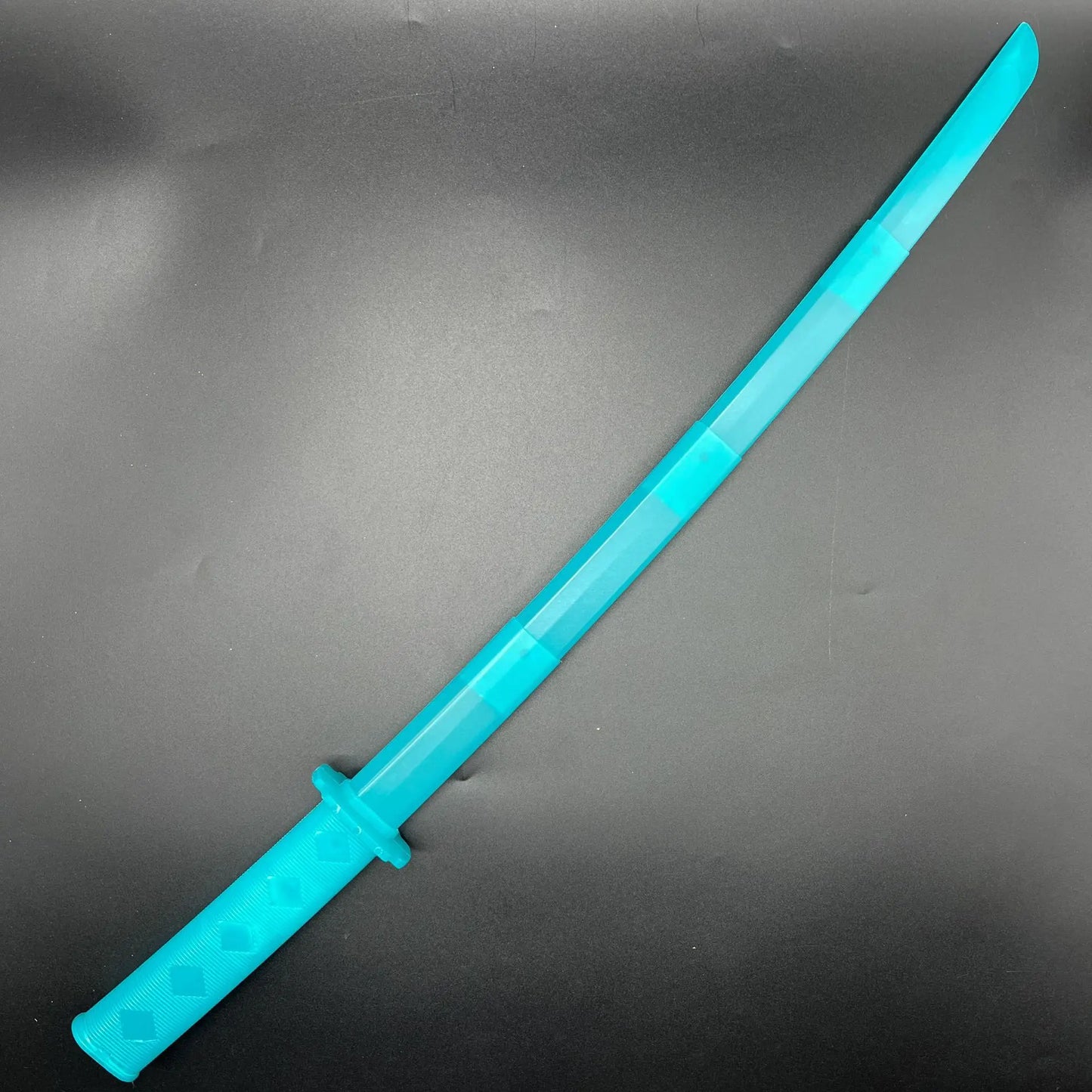 Samurai telescópico recto por gravedad con estampado 3D, juguetes para aliviar el estrés, accesorios elásticos, Katana plegable creativa, regalos divertidos