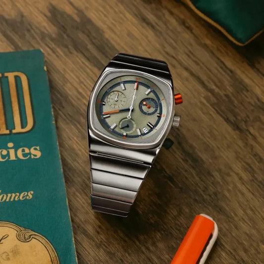 Reloj CILOA deportivo cuadrado verde para hombre, marca auténtica 2025, nueva tendencia, moda, alta calidad, ligero, regalo de lujo, reloj de cuarzo