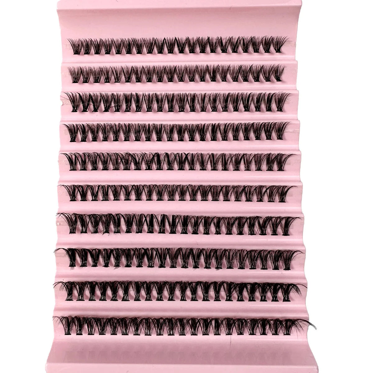 Pestañas de imitación de visón 540Cluster C rizador 9-16mm extensión de pestañas naturales mezcladas tira rusa 3D herramienta de maquillaje de pestañas Personal