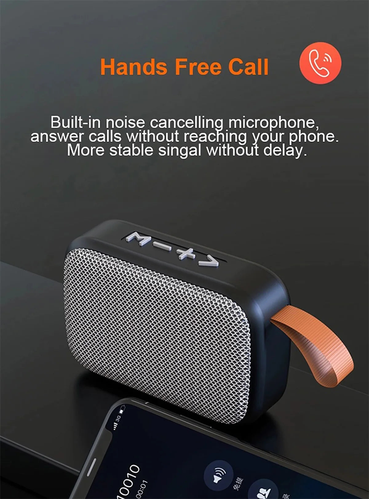 Altavoces portátiles para exteriores, Bluetooth 5,0, Mini altavoz Oxford, columna inalámbrica, reproductor de música estéreo 3D, caja de sonido envolvente Hifi