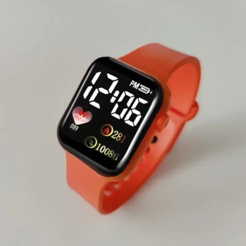Reloj Electrónico LED 2026, Reloj Deportivo Digital a Prueba de Agua, Reloj de Pulsera Informal de Moda para Estudiantes, Uso Diario y al Aire Libre, Reloj para Mujer