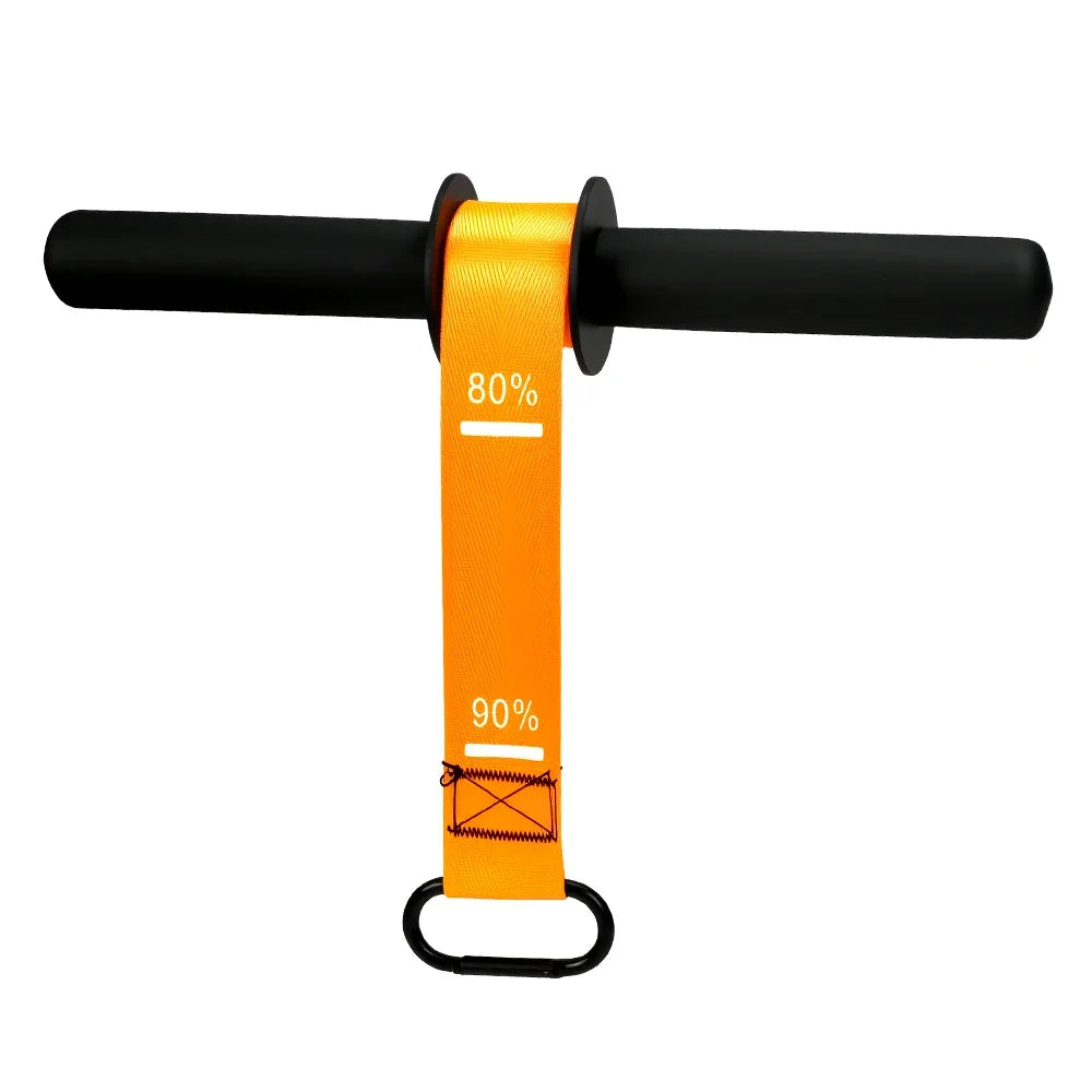 Rodillo de Muñeca Ajustable para Entrenamiento de Fuerza del Antebrazo con Correa de Agarre Antideslizante Engrosada, Equipo de Fitness para Entrenamiento en Casa de la Parte Superior del Cuerpo