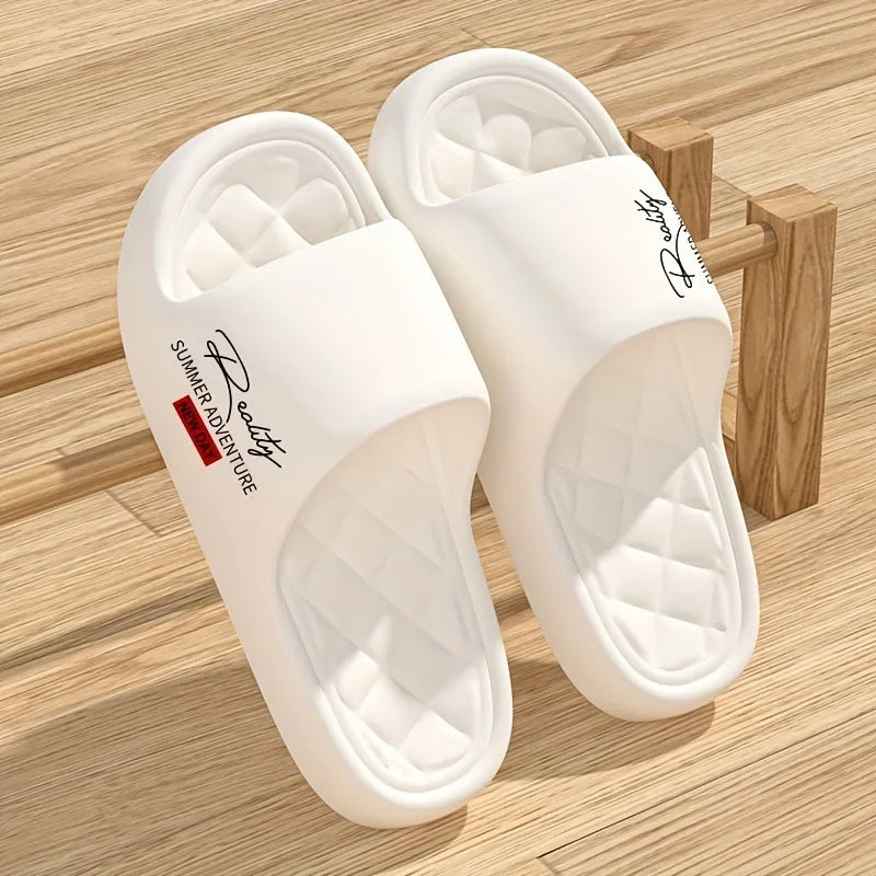 Zapatos de hombre EVA de diseño innovador de verano, zapatillas de casa suaves y ligeras, adecuadas para actividades de ocio en interiores y exteriores
