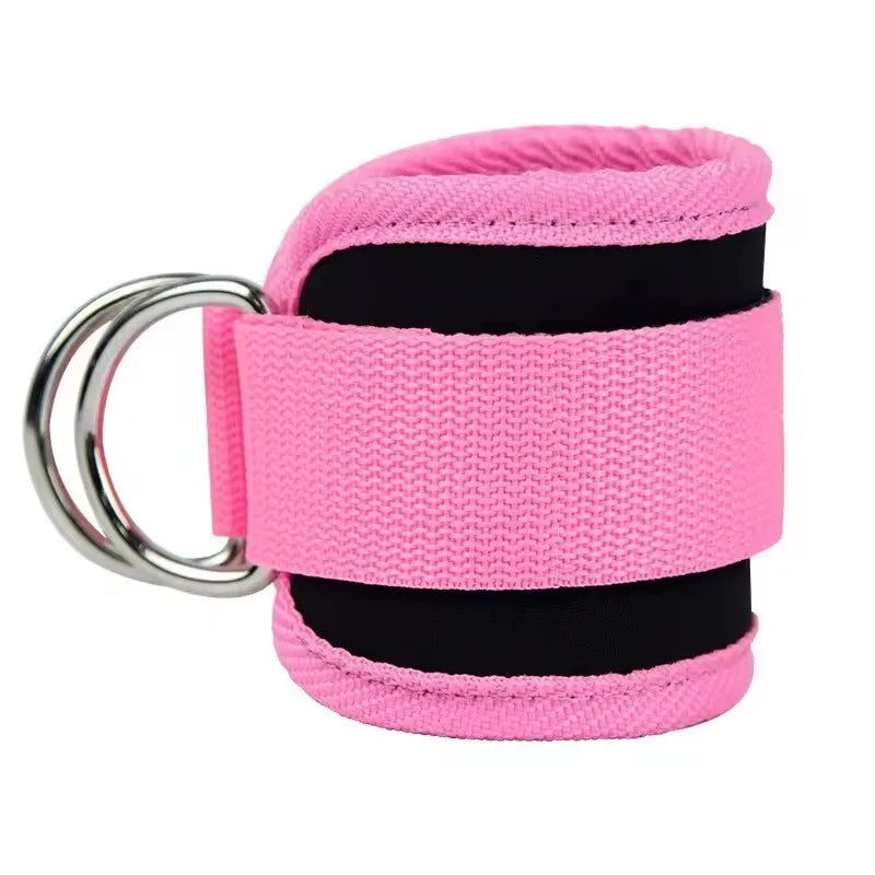 Juego de Bandas de Resistencia con Correas para Tobillos, Equipo de Ejercicio, Pesas para Tobillos, Banda Elástica de Yoga para Gimnasio, para Hombre y Mujer