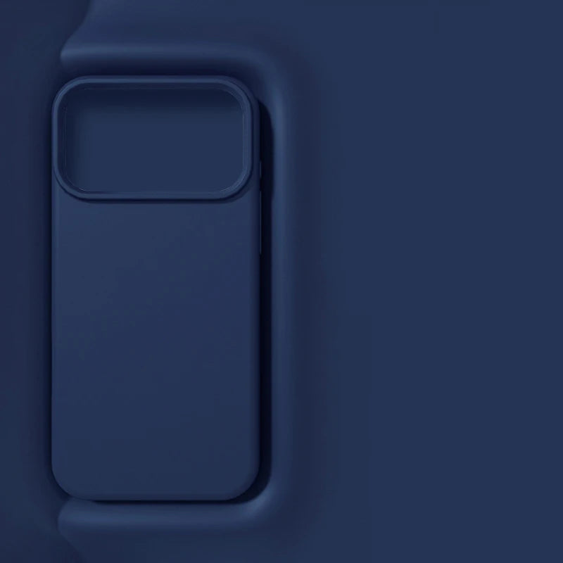 Funda de Lujo para iPhone 17 16 15 14 13 12 11 Pro Max, Funda Simple y Bonita para iPhone Air 16 15 14 Plus, Accesorios de Protección
