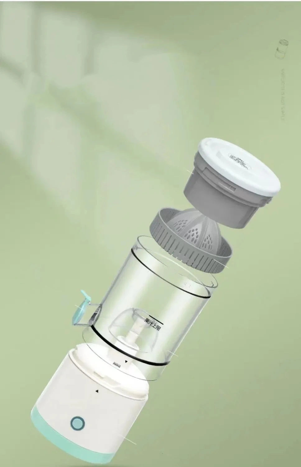 Exprimidor eléctrico de frutas de acero inoxidable, máquina de jugo de naranja, herramientas de cocina para el hogar