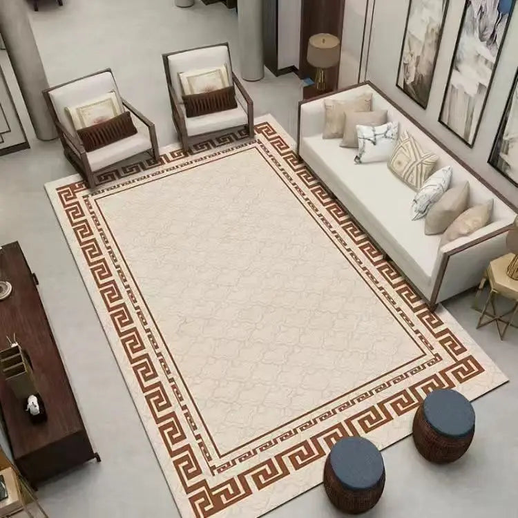 Alfombra moderna y sencilla para el hogar, alfombra para dormitorio, sala de estar, decoración grande para dormitorio, mesas de centro para el hogar, alfombra lavable
