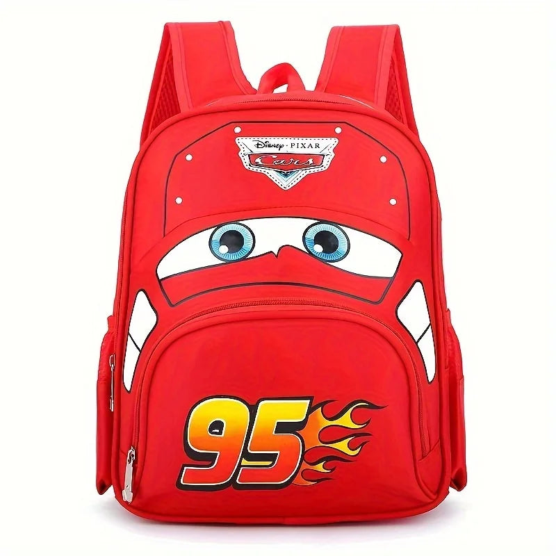 Mochila de Cars con el personaje Lightning McQueen para niños: mochila escolar para el jardín de infancia, mochila para niños pequeños y preescolares, mochila con dibujos animados para niños y niñas.