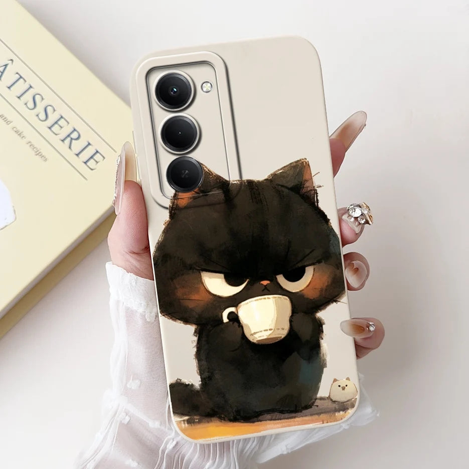 Para Xiaomi Redmi 15 4G 5G funda bonita Panda conejo funda de dibujos animados a prueba de golpes funda de teléfono para Xiaomi Redmi 15 5G Redmi15 4G bolsas suaves