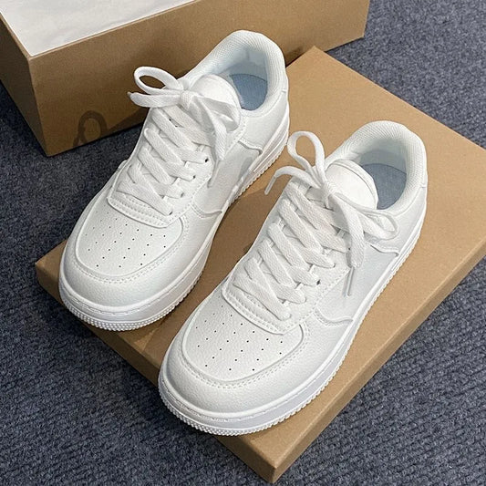 Zapatillas de tenis para mujer, zapatos deportivos para primavera y otoño, cómodos y coloridos, estilo informal, zapatos blancos pequeños para mujer