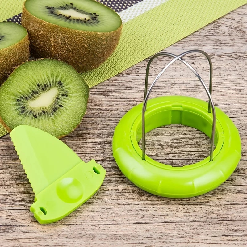 Abridor de frutas de kiwi, embalaje independiente grueso, cuchara de kiwi, herramienta de pelado de kiwi, artefacto para dividir frutas, 1 ud.
