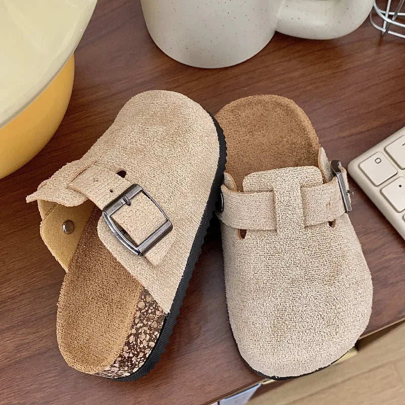 2025 primavera nuevos zapatos de cuero para niños para niñas moda estilo coreano suave antideslizante elegante versátil transpirable pisos