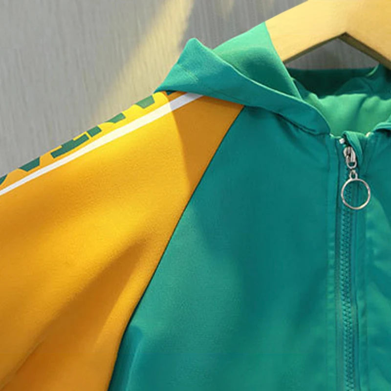Abrigo para bebés, moda de primavera y otoño, uniforme de béisbol para niños, regalo de cumpleaños, chaqueta deportiva, ropa de abrigo para niños de 2 a 7 años