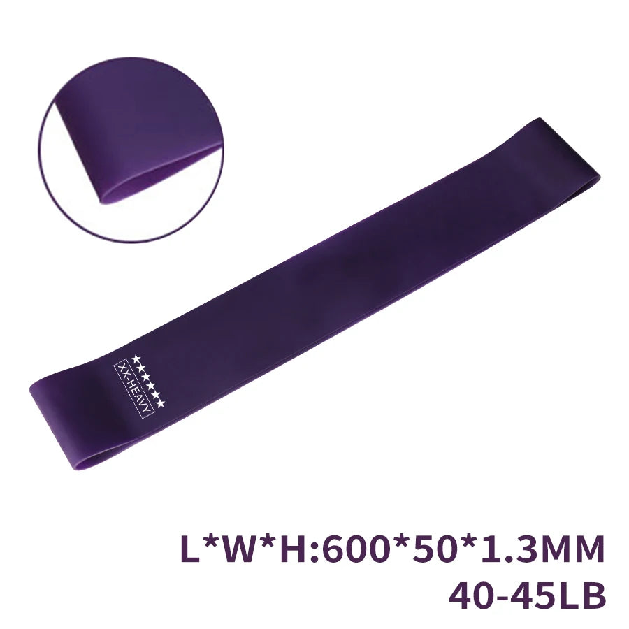 Bandas Elásticas de Resistencia para Fitness, Entrenamiento en Casa, Yoga, Deportes, Estiramiento, Pilates, Crossfit, Ejercicio, Equipo de Gimnasio
