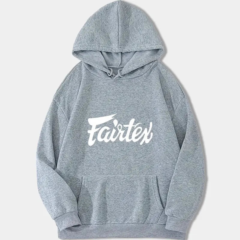 Fairtex Tailandia Sudadera con capucha Muay Thai Kickboxing ropa deportiva Casual Unisex Otoño Invierno suelta moda urbana Hipster Sudadera con capucha