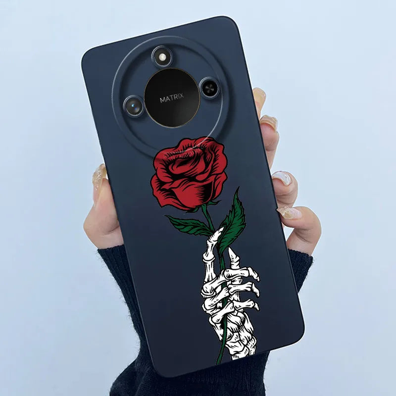 Para Honor X9C Funda de teléfono inteligente X9cSmart Funda de silicona suave dulce moda pintada dibujos animados niños niñas encantadora Funda trasera estampada