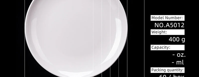 Platos redondos de melamina para Hotel, juegos de cena de 8-14 pulgadas, platos blancos de porcelana de imitación, bandeja para servir, vajilla hermosa, comida occidental