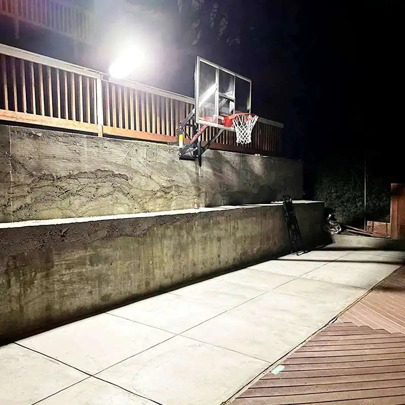 Luz Solar grande de 600W y 20000LM para exteriores, lámpara Solar con Sensor de movimiento y Control remoto, lámpara impermeable para pared de calle y patio