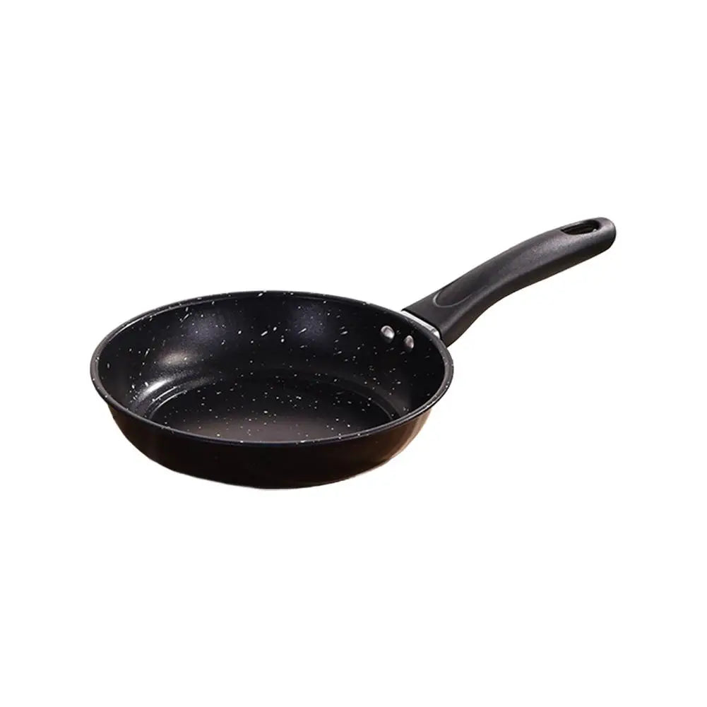 Sartén antiadherente con revestimiento de piedra Maifan, fondo plano, ideal para preparar huevos, tortillas y carne, apta para cocinas de inducción y de gas, utensilio de cocina.