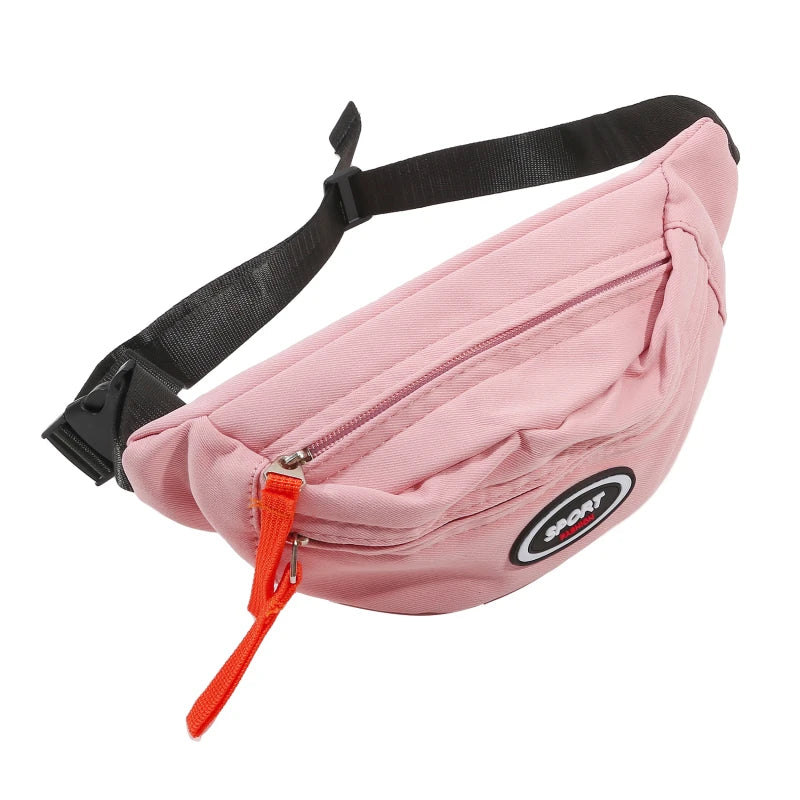 Riñonera pequeña para niños, riñonera ligera a la moda para niños pequeños y niñas, bolsa de pecho para deportes al aire libre, correr y acampar
