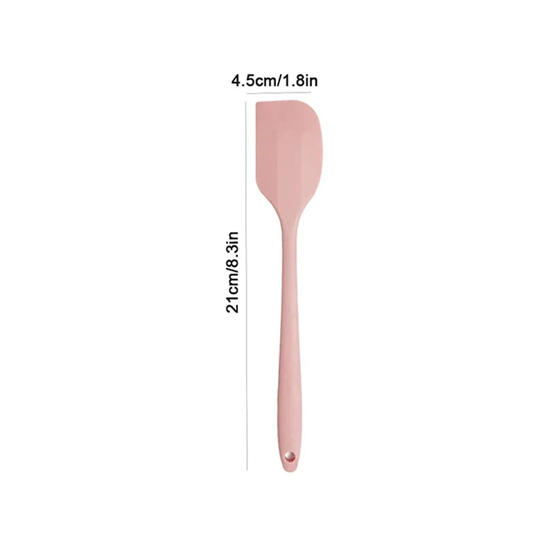 Espátula multifuncional de silicona para pastel, espátula antiadherente resistente al calor para hornear, herramienta de cepillo para molde de pastelería de cocina de calidad alimentaria