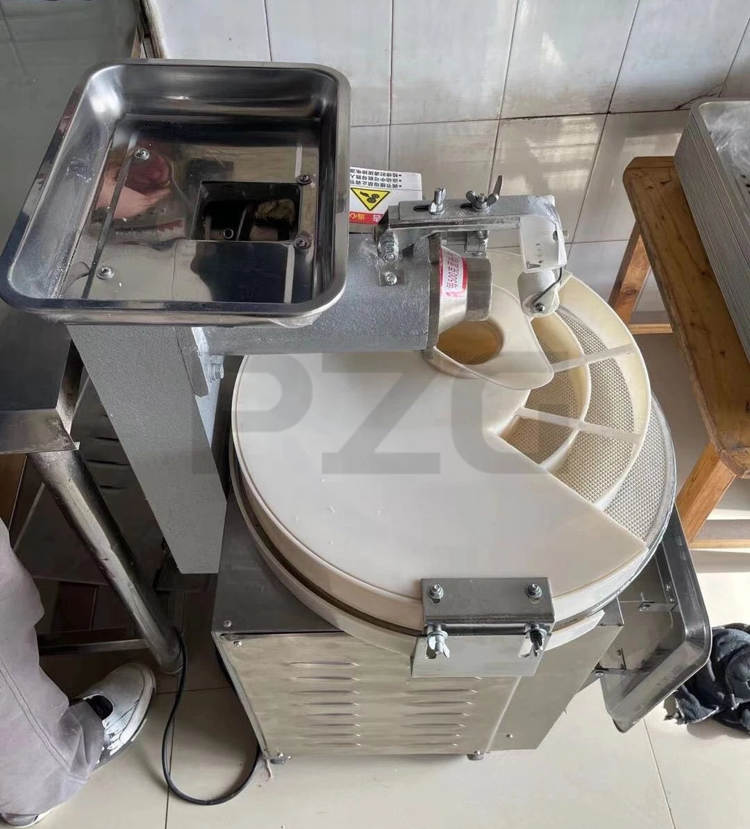 Divisora y Boleadora Automática de Masa para Panadería, Máquina para Hacer Bolas de Masa y Máquina para Cortar y Enrollar Masa