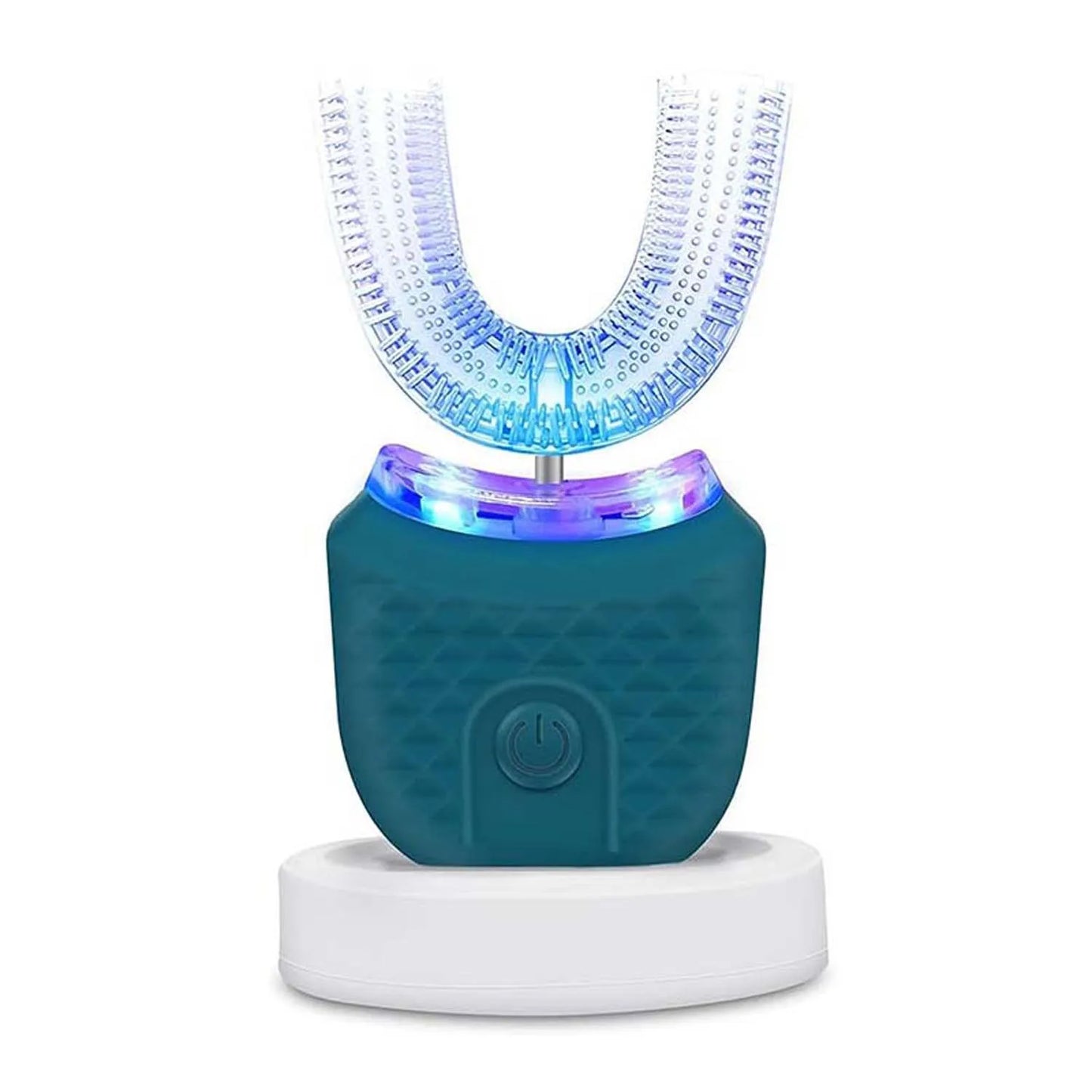 Cepillo de dientes eléctrico en forma de U para el cuidado Dental, cepillo de dientes eléctrico automático en forma de U de 360 grados