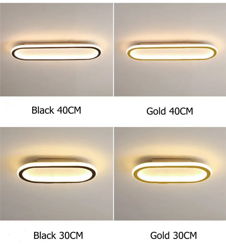 Luces de techo LED modernas, lámpara de pasillo, dormitorio, sala de estar, cocina, luz montada en el techo, guardarropa, pasillo, balcón, vestíbulo, decoración