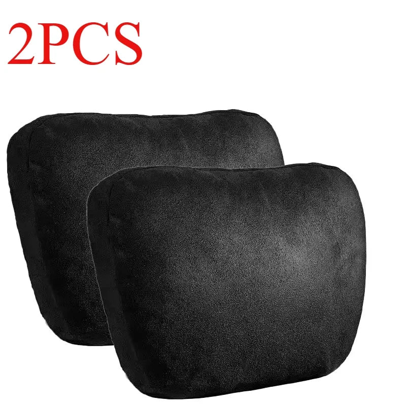 1/2 Uds reposacabezas de coche soporte para el cuello asiento/Clase de diseño Maybach suave Universal ajustable almohada de coche cojín de descanso para el cuello de alta calidad