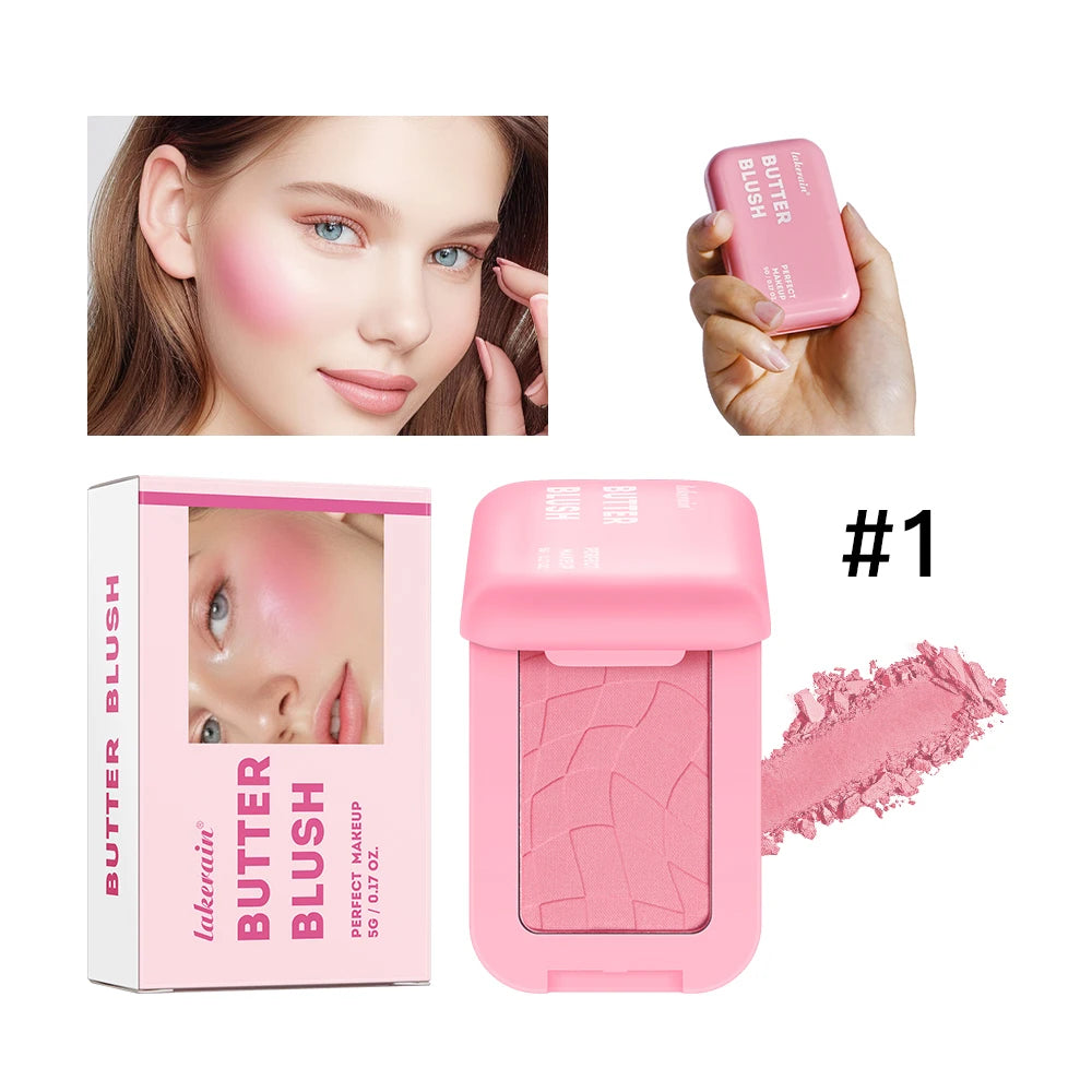 Matte Butter rubor Bronzer Longwear maquillaje facial con hasta 12 horas de uso fórmula vegana-Merry Butta