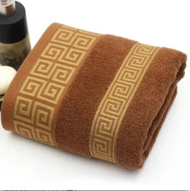 Toalla de playa bordada suave de lujo 100% algodón, Toalla de baño súper absorbente para adultos, toalla de baño de secado rápido, toallas de baño