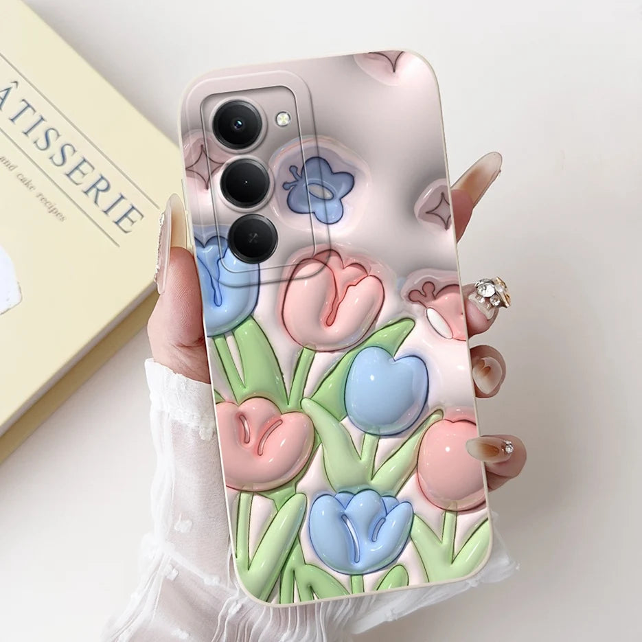 Para Xiaomi Redmi 15 4G 5G funda bonita Panda conejo funda de dibujos animados a prueba de golpes funda de teléfono para Xiaomi Redmi 15 5G Redmi15 4G bolsas suaves