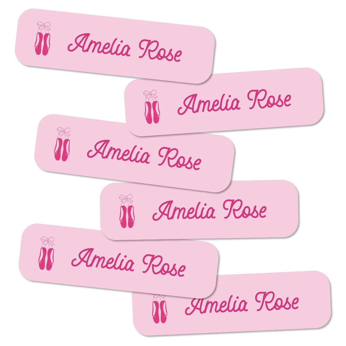 132 pegatinas de nombre personalizadas para niños, etiquetas de nombres impermeables personalizadas para botellas, loncheras, útiles escolares
