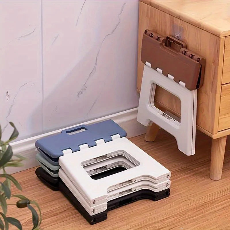 Stylish Portable Foldable Stool Durable Construction for Indoor Outdoor Use Compact Design Saves Space 10 Home Essentials